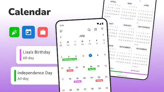 Calendar 2026: Simple Calendar